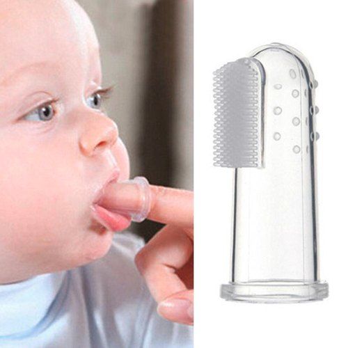 Silicon Soft Baby Finger Toothbrush